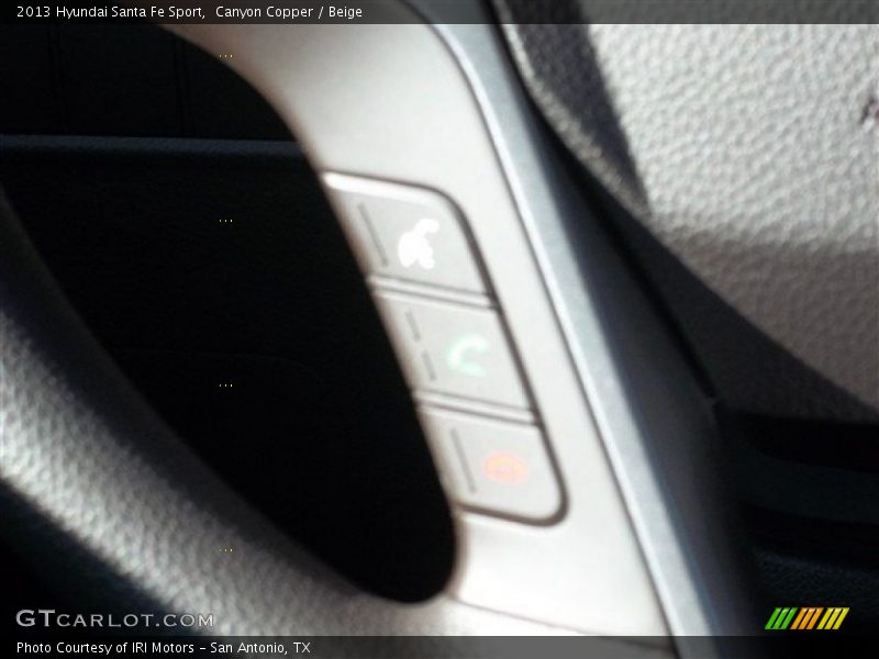 Canyon Copper / Beige 2013 Hyundai Santa Fe Sport