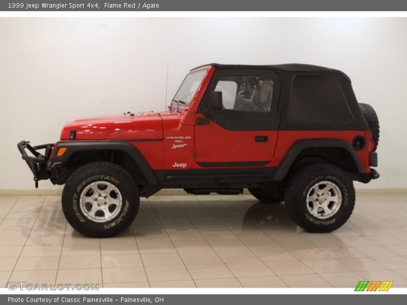  1999 Wrangler Sport 4x4 Flame Red