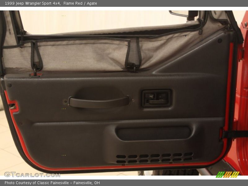 Flame Red / Agate 1999 Jeep Wrangler Sport 4x4