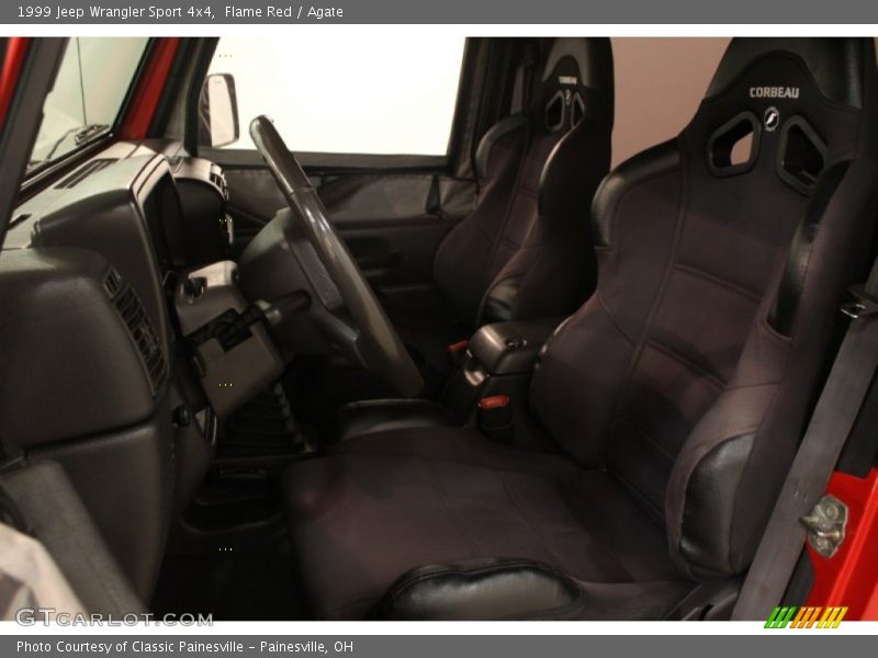 Flame Red / Agate 1999 Jeep Wrangler Sport 4x4