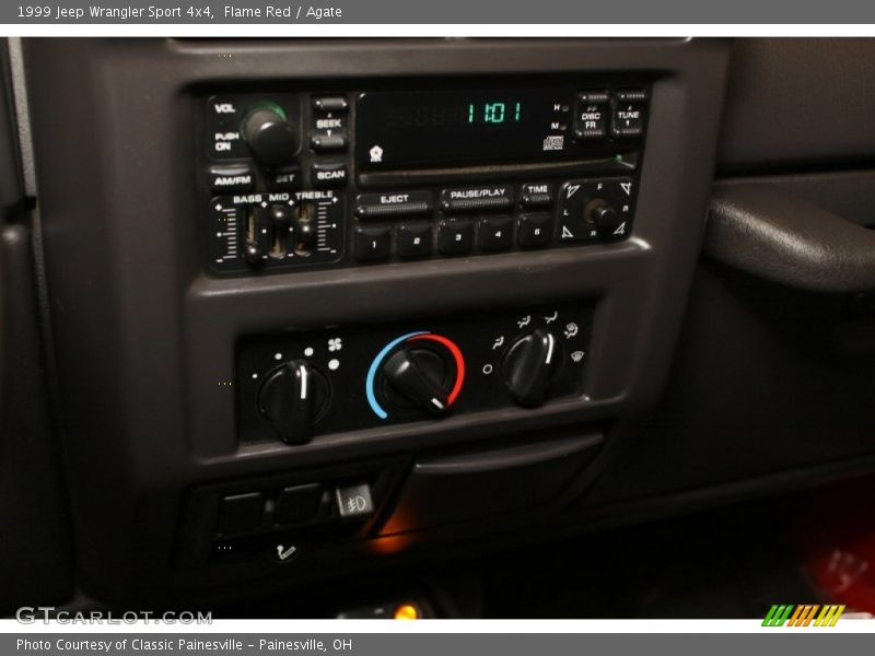 Flame Red / Agate 1999 Jeep Wrangler Sport 4x4