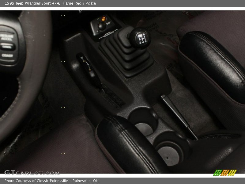 Flame Red / Agate 1999 Jeep Wrangler Sport 4x4
