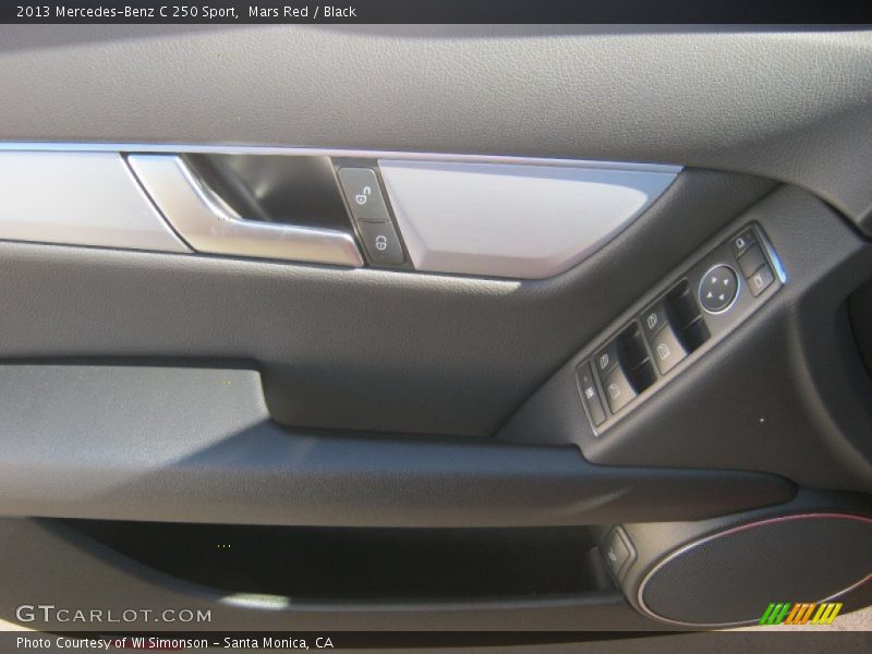 Mars Red / Black 2013 Mercedes-Benz C 250 Sport