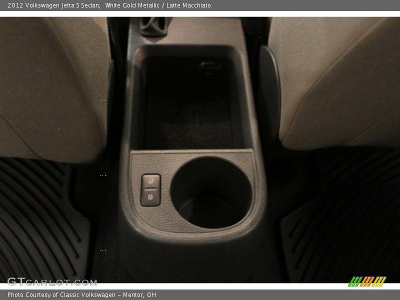 White Gold Metallic / Latte Macchiato 2012 Volkswagen Jetta S Sedan