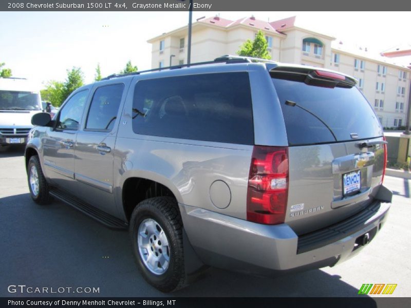 Graystone Metallic / Ebony 2008 Chevrolet Suburban 1500 LT 4x4