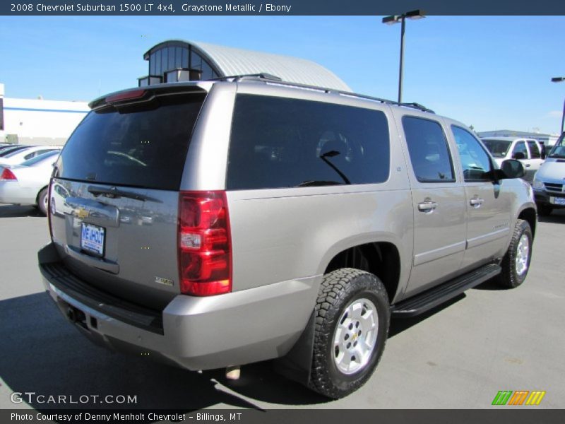 Graystone Metallic / Ebony 2008 Chevrolet Suburban 1500 LT 4x4