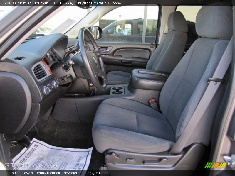 Graystone Metallic / Ebony 2008 Chevrolet Suburban 1500 LT 4x4