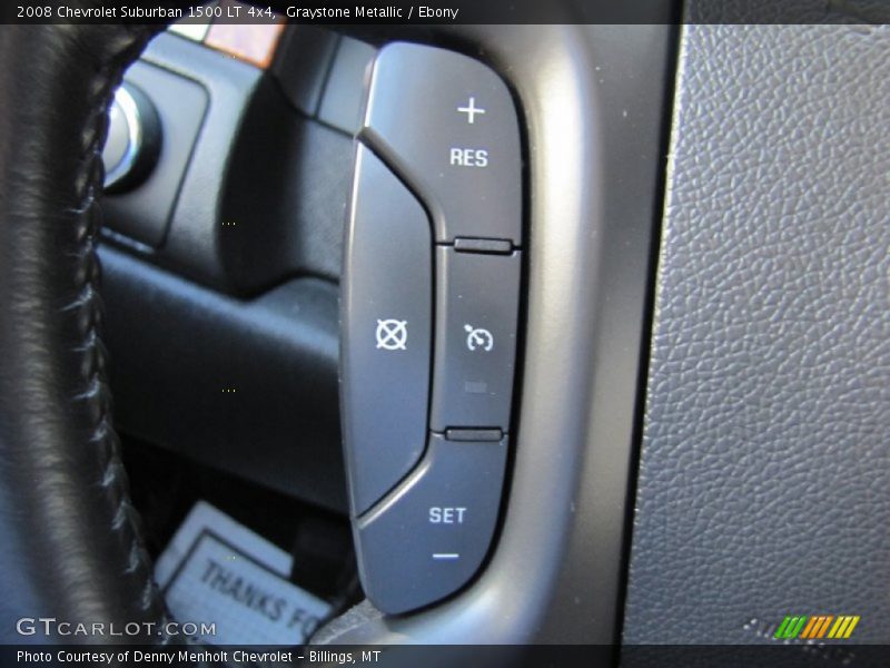 Graystone Metallic / Ebony 2008 Chevrolet Suburban 1500 LT 4x4