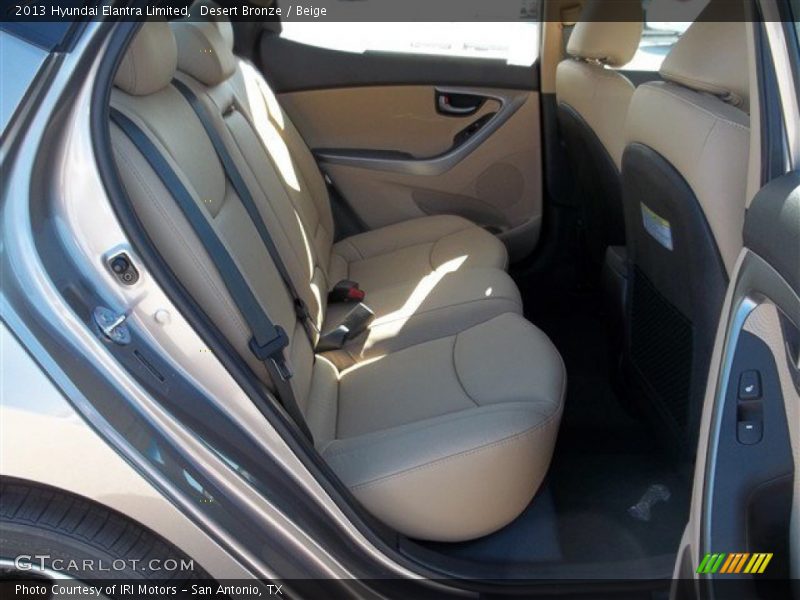 Desert Bronze / Beige 2013 Hyundai Elantra Limited