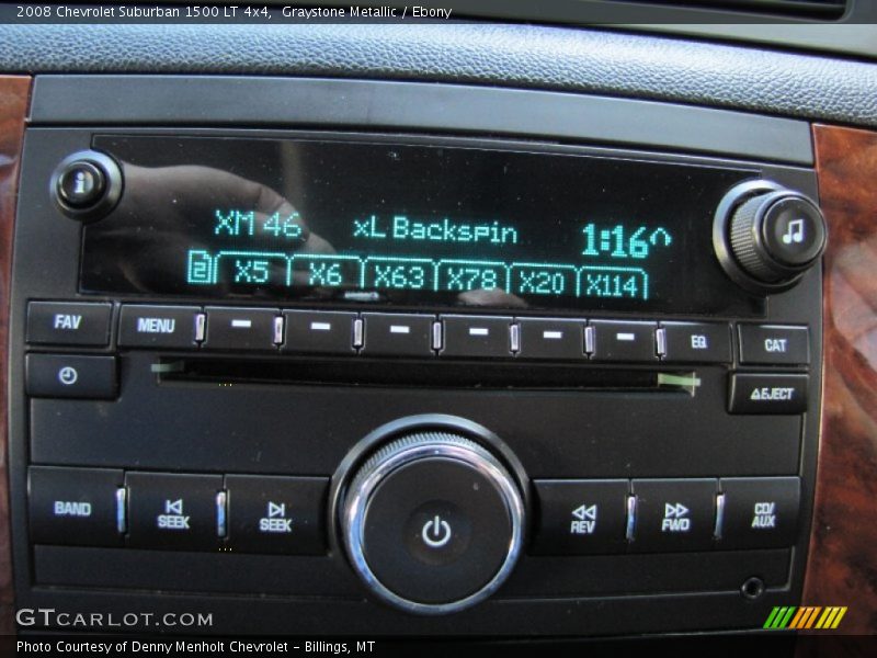 Graystone Metallic / Ebony 2008 Chevrolet Suburban 1500 LT 4x4