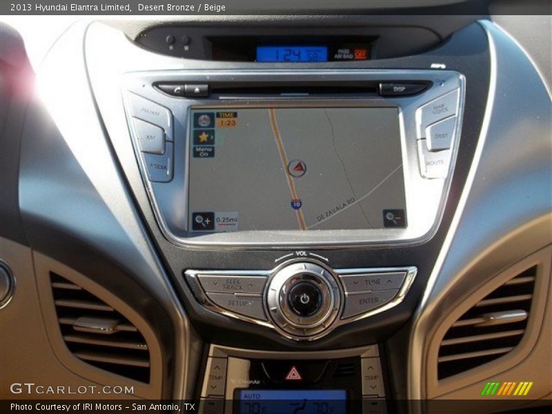 Desert Bronze / Beige 2013 Hyundai Elantra Limited