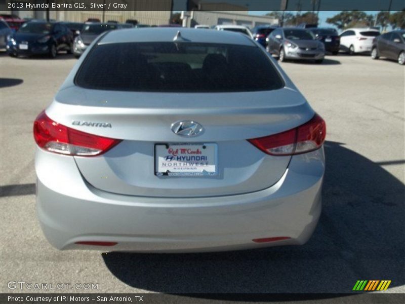 Silver / Gray 2013 Hyundai Elantra GLS