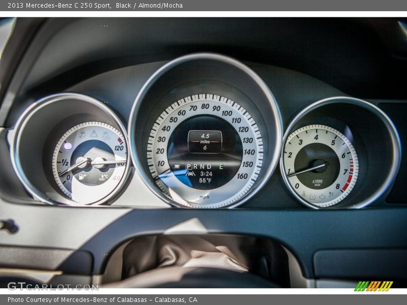 Black / Almond/Mocha 2013 Mercedes-Benz C 250 Sport