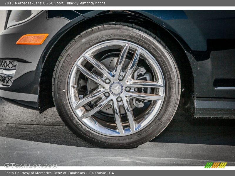 Black / Almond/Mocha 2013 Mercedes-Benz C 250 Sport