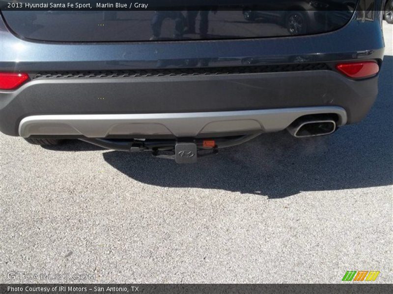 Marlin Blue / Gray 2013 Hyundai Santa Fe Sport