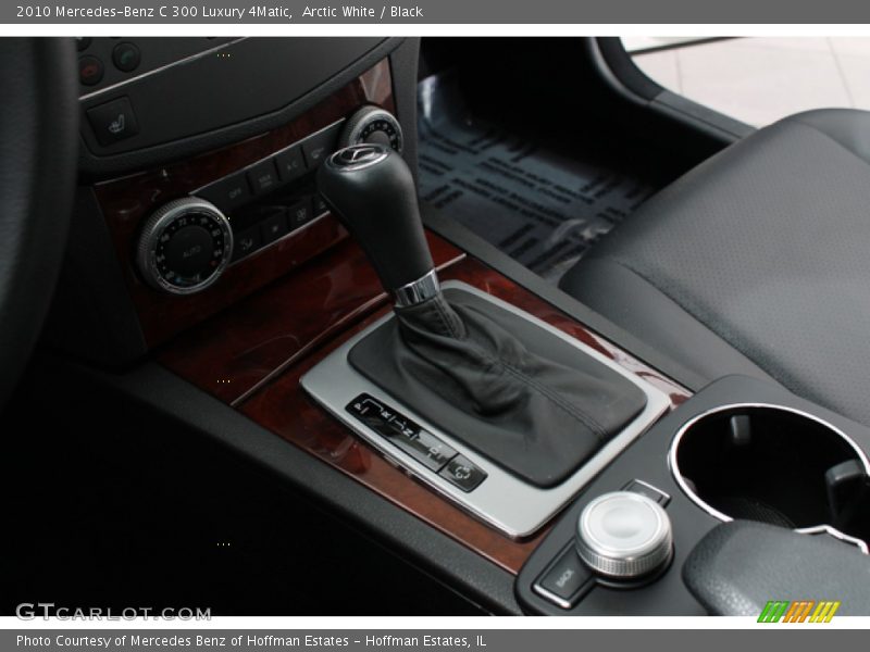 Arctic White / Black 2010 Mercedes-Benz C 300 Luxury 4Matic