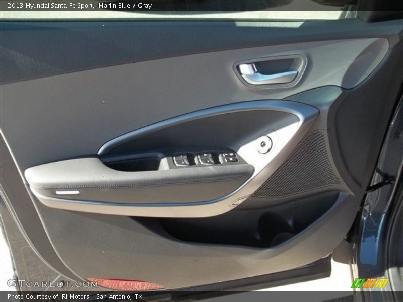 Marlin Blue / Gray 2013 Hyundai Santa Fe Sport