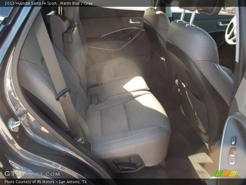 Marlin Blue / Gray 2013 Hyundai Santa Fe Sport