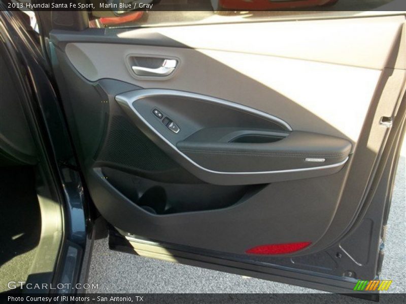Marlin Blue / Gray 2013 Hyundai Santa Fe Sport