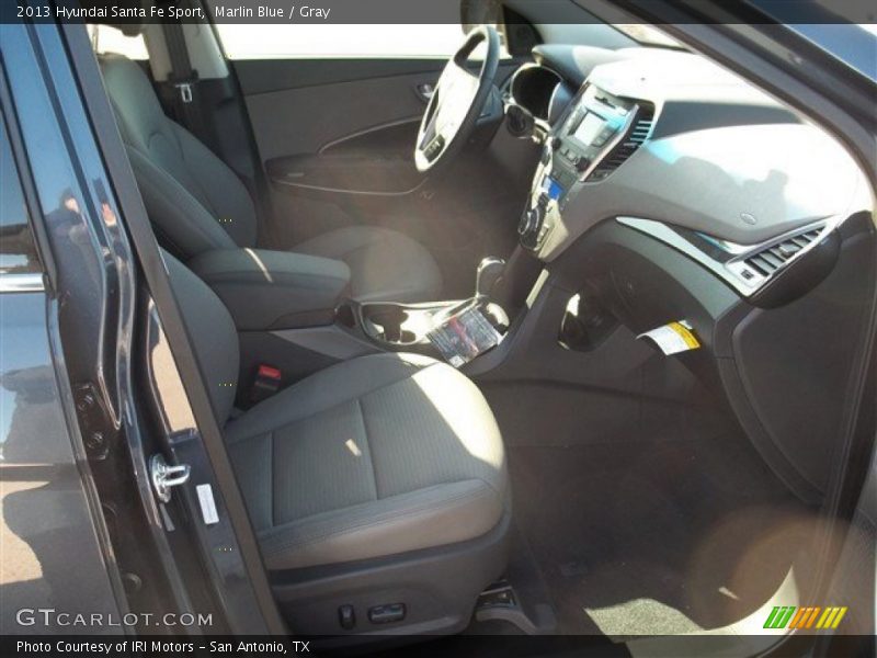 Marlin Blue / Gray 2013 Hyundai Santa Fe Sport