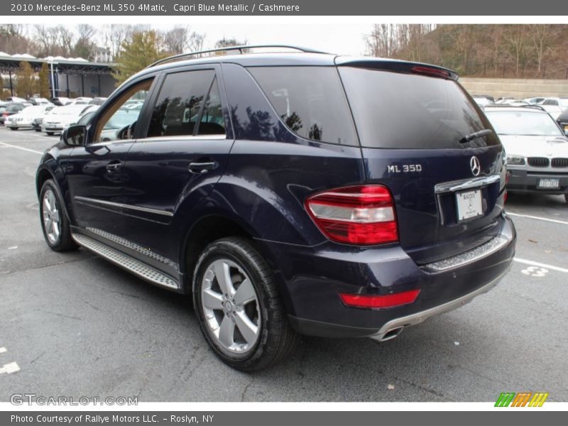 Capri Blue Metallic / Cashmere 2010 Mercedes-Benz ML 350 4Matic