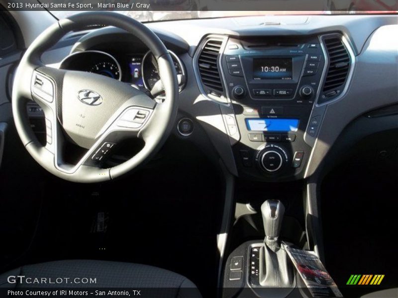 Marlin Blue / Gray 2013 Hyundai Santa Fe Sport