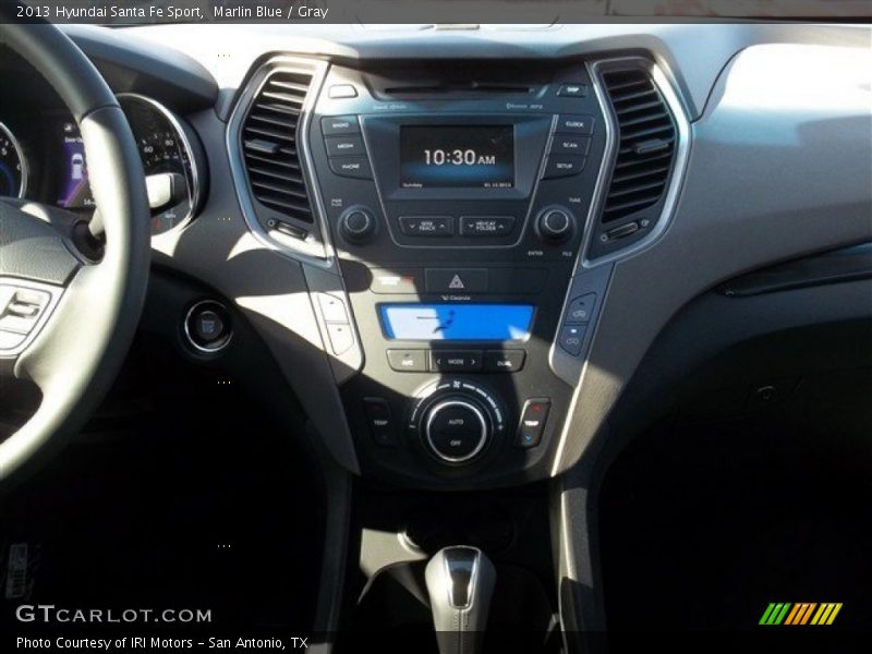 Marlin Blue / Gray 2013 Hyundai Santa Fe Sport
