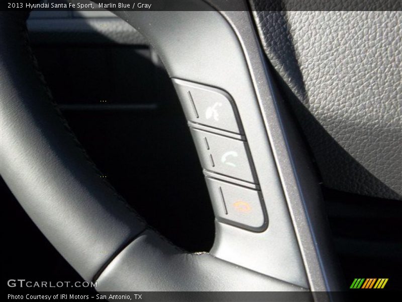 Marlin Blue / Gray 2013 Hyundai Santa Fe Sport