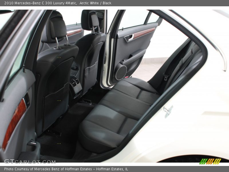 Arctic White / Black 2010 Mercedes-Benz C 300 Luxury 4Matic