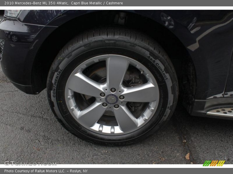 Capri Blue Metallic / Cashmere 2010 Mercedes-Benz ML 350 4Matic
