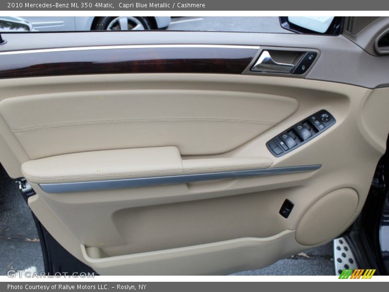 Capri Blue Metallic / Cashmere 2010 Mercedes-Benz ML 350 4Matic