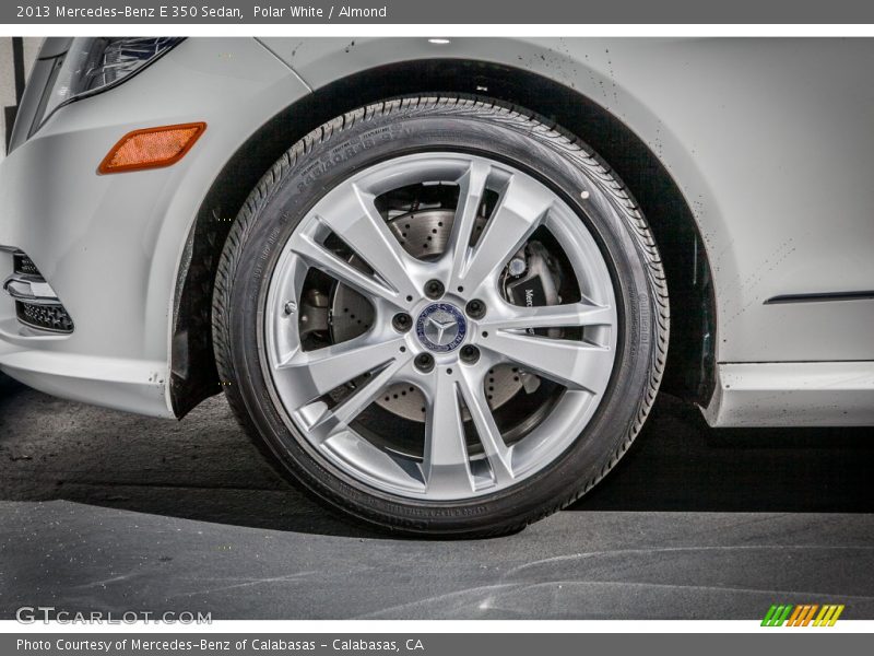 Polar White / Almond 2013 Mercedes-Benz E 350 Sedan