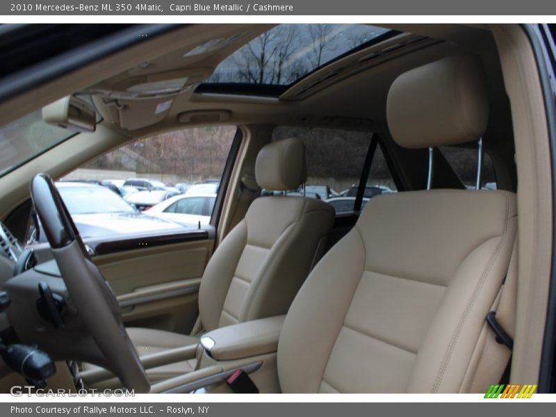 Capri Blue Metallic / Cashmere 2010 Mercedes-Benz ML 350 4Matic