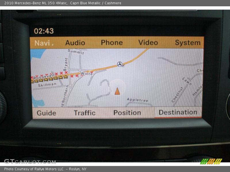 Capri Blue Metallic / Cashmere 2010 Mercedes-Benz ML 350 4Matic