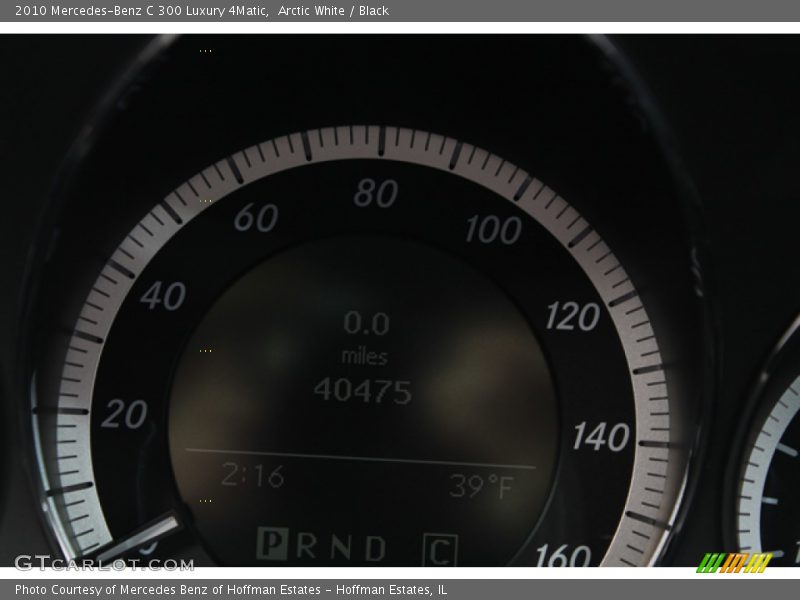 Arctic White / Black 2010 Mercedes-Benz C 300 Luxury 4Matic