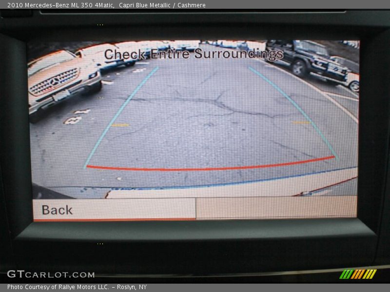 Capri Blue Metallic / Cashmere 2010 Mercedes-Benz ML 350 4Matic