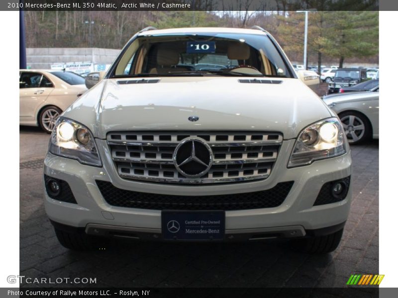 Arctic White / Cashmere 2010 Mercedes-Benz ML 350 4Matic