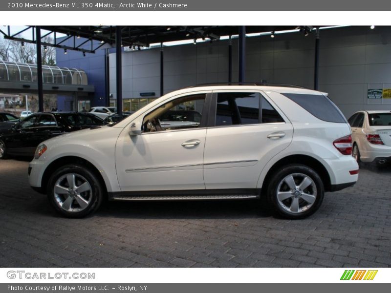 Arctic White / Cashmere 2010 Mercedes-Benz ML 350 4Matic