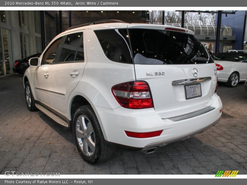 Arctic White / Cashmere 2010 Mercedes-Benz ML 350 4Matic