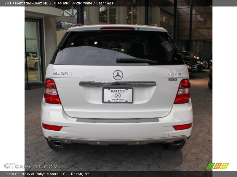 Arctic White / Cashmere 2010 Mercedes-Benz ML 350 4Matic