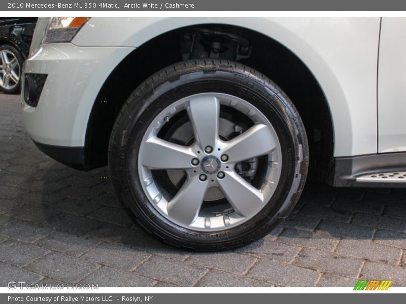 Arctic White / Cashmere 2010 Mercedes-Benz ML 350 4Matic