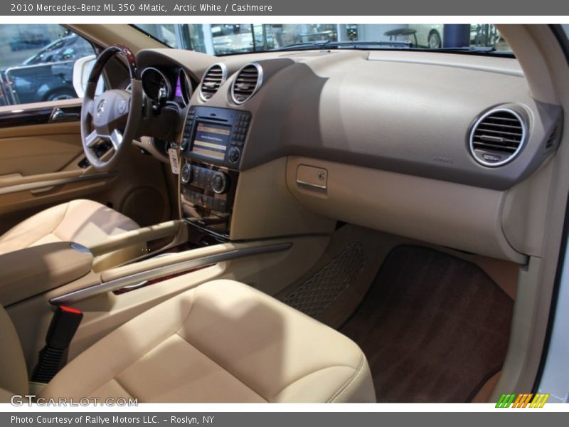 Arctic White / Cashmere 2010 Mercedes-Benz ML 350 4Matic