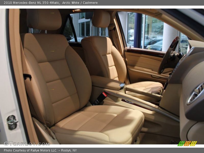 Arctic White / Cashmere 2010 Mercedes-Benz ML 350 4Matic