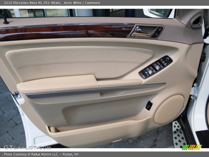 Arctic White / Cashmere 2010 Mercedes-Benz ML 350 4Matic