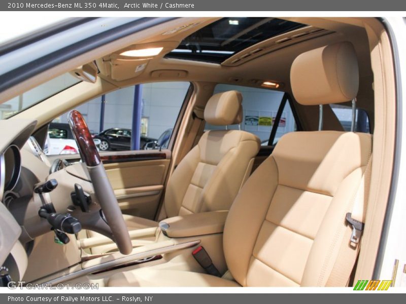 Arctic White / Cashmere 2010 Mercedes-Benz ML 350 4Matic