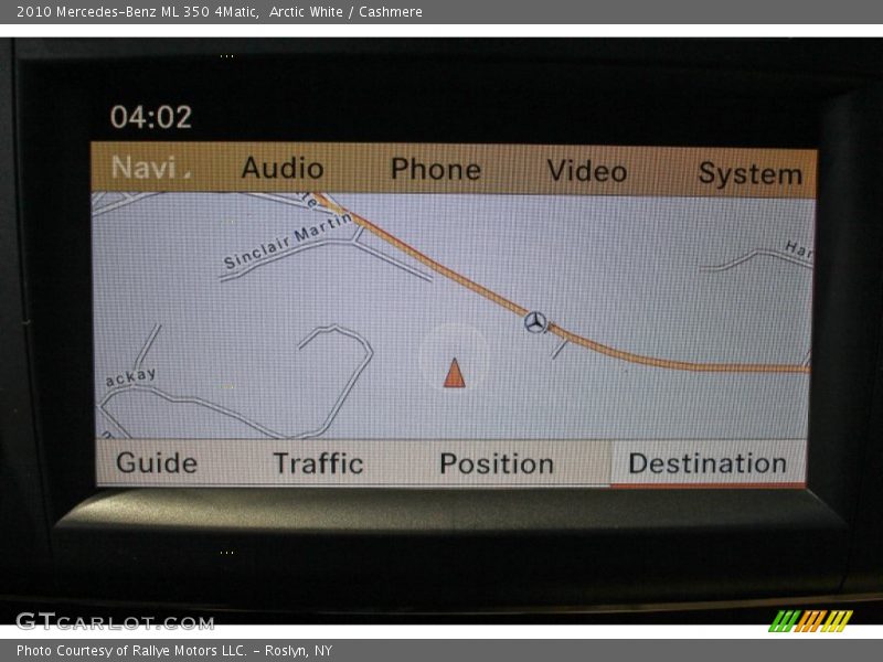 Arctic White / Cashmere 2010 Mercedes-Benz ML 350 4Matic