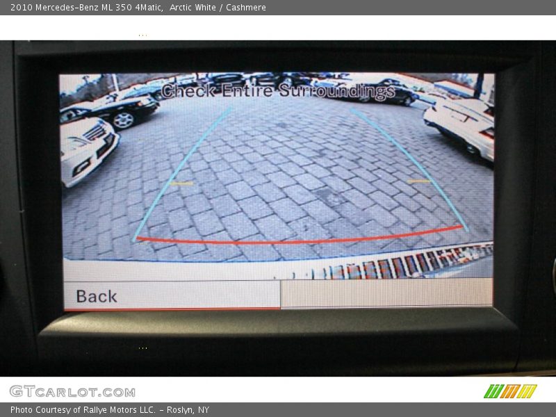 Arctic White / Cashmere 2010 Mercedes-Benz ML 350 4Matic