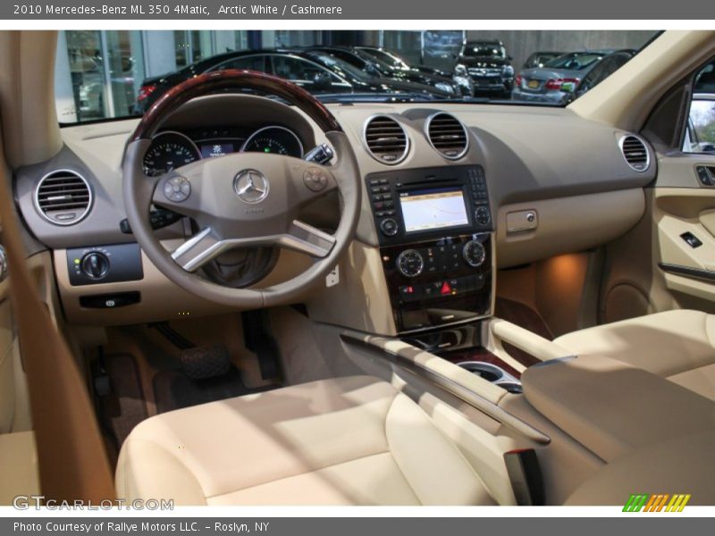 Arctic White / Cashmere 2010 Mercedes-Benz ML 350 4Matic
