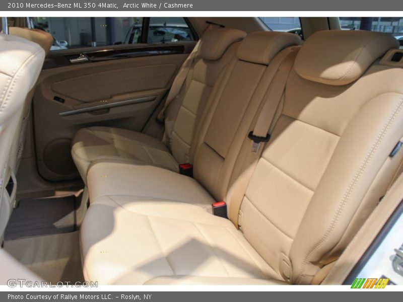 Arctic White / Cashmere 2010 Mercedes-Benz ML 350 4Matic