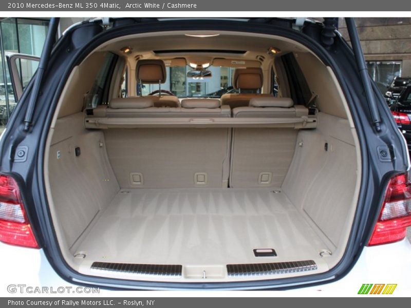 Arctic White / Cashmere 2010 Mercedes-Benz ML 350 4Matic